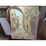 Средна картина масло на платно Испания - 3809